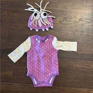 Disney’s Pixar Monster’s Inc Boo Onesie 3-6 mo